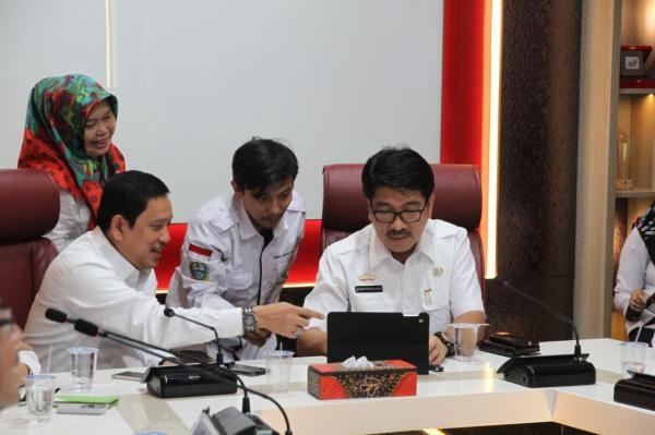 Plt. Sekda Provinsi Lampung Kunjungi Sumut Smart Province